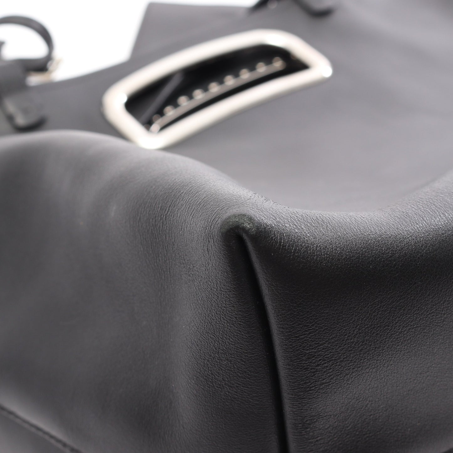 2WAY ショルダーバッグ トートバッグ レザー ブラック プラダ バッグ PRADA