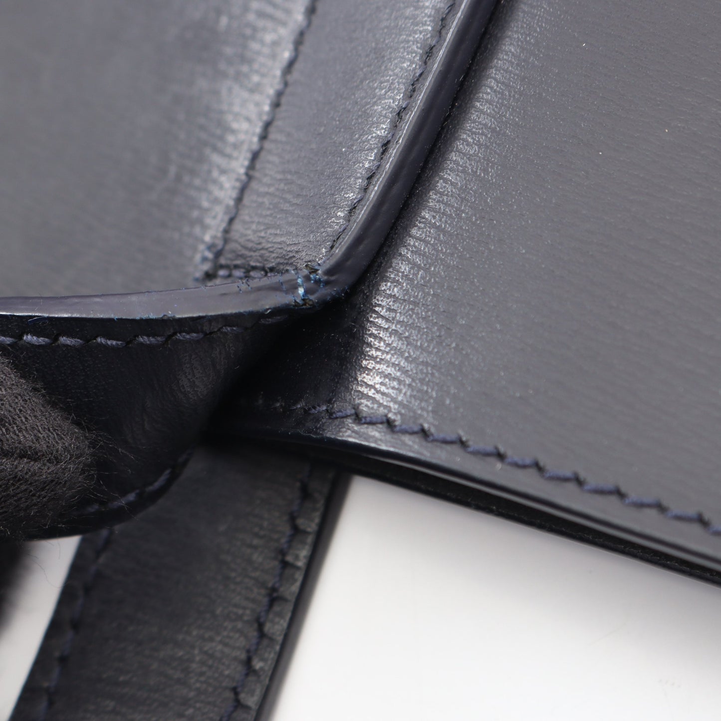 ショッピング ハンドバッグ トートバッグ レザー ダークネイビー サンローランパリ バッグ SAINT LAURENT PARIS