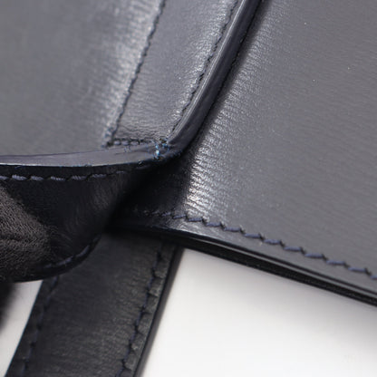 ショッピング ハンドバッグ トートバッグ レザー ダークネイビー サンローランパリ バッグ SAINT LAURENT PARIS
