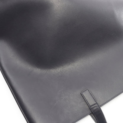 ショッピング ハンドバッグ トートバッグ レザー ダークネイビー サンローランパリ バッグ SAINT LAURENT PARIS
