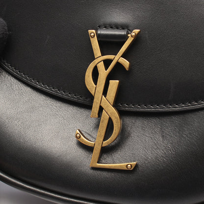 カイア スモール ショルダーバッグ レザー ブラック イヴサンローラン バッグ YVES SAINT LAURENT