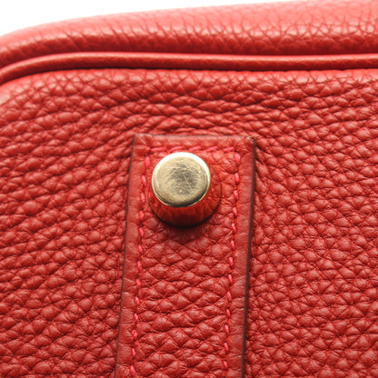バーキン35 ルージュヴィフ ハンドバッグ トゴ レッド ゴールド金具 □H刻印 エルメス バッグ HERMES