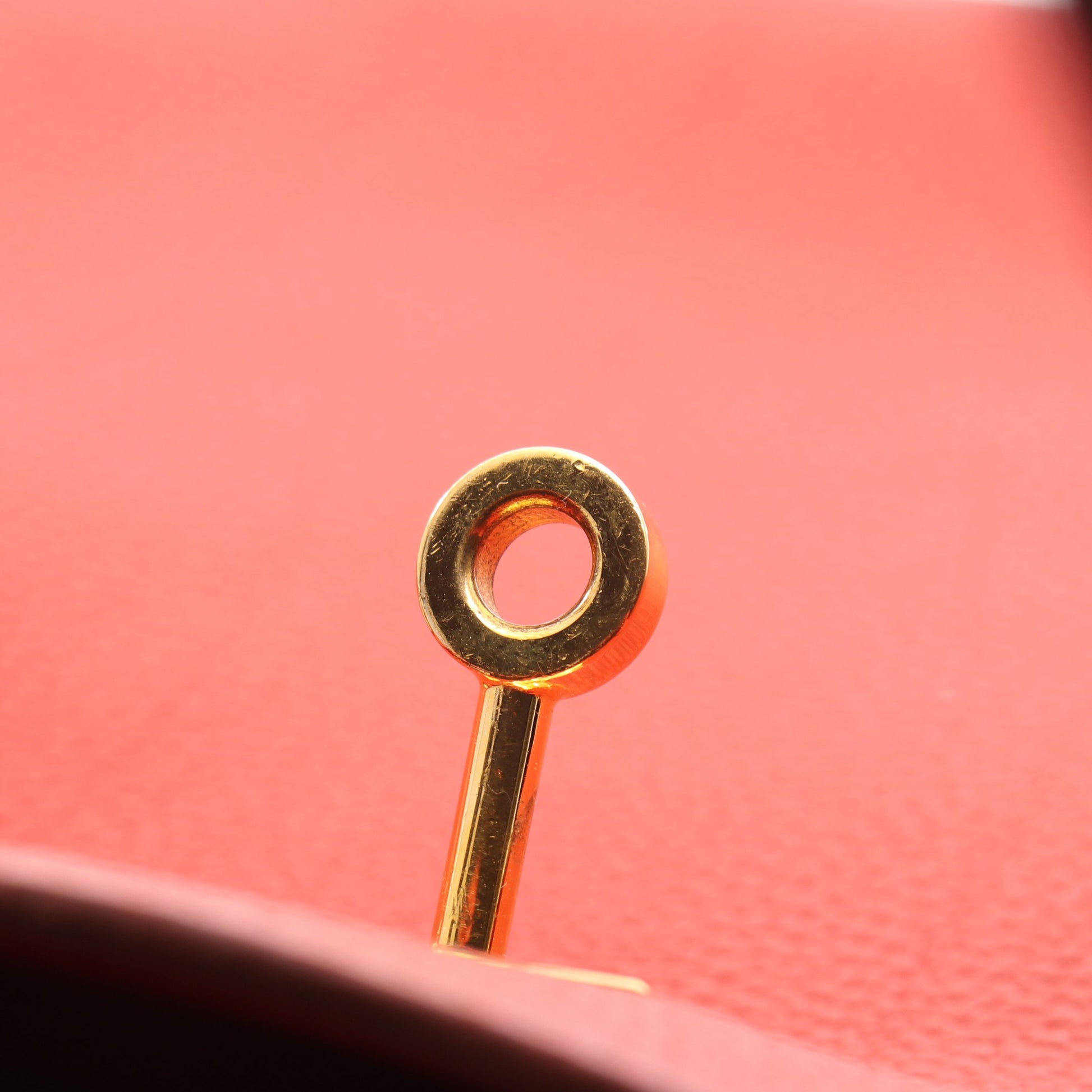 バーキン35 ルージュヴィフ ハンドバッグ トゴ レッド ゴールド金具 □H刻印 エルメス バッグ HERMES