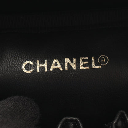 ココマーク ハンドバッグ バニティバッグ キャビアスキン ブラック ゴールド金具 シャネル バッグ CHANEL