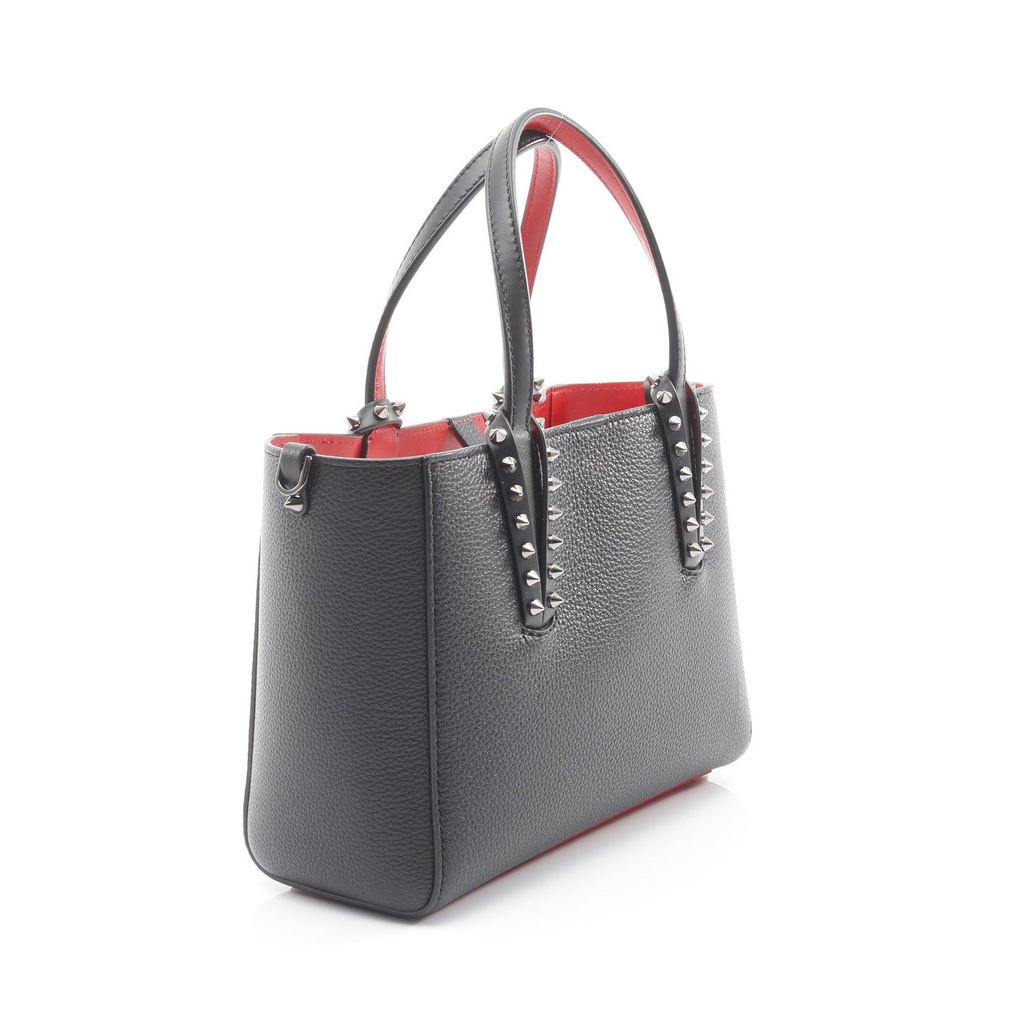 CABATA MINI カバタ ミニ 2WAY ハンドバッグ レザー ブラック クリスチャンルブタン