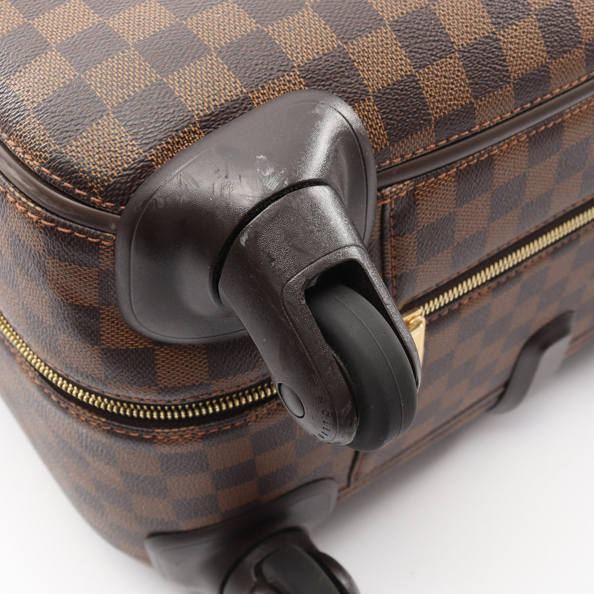ゼフィール70 ダミエ キャリーケース スーツケース PVC レザー ブラウン ルイヴィトン バッグ LOUIS VUITTON