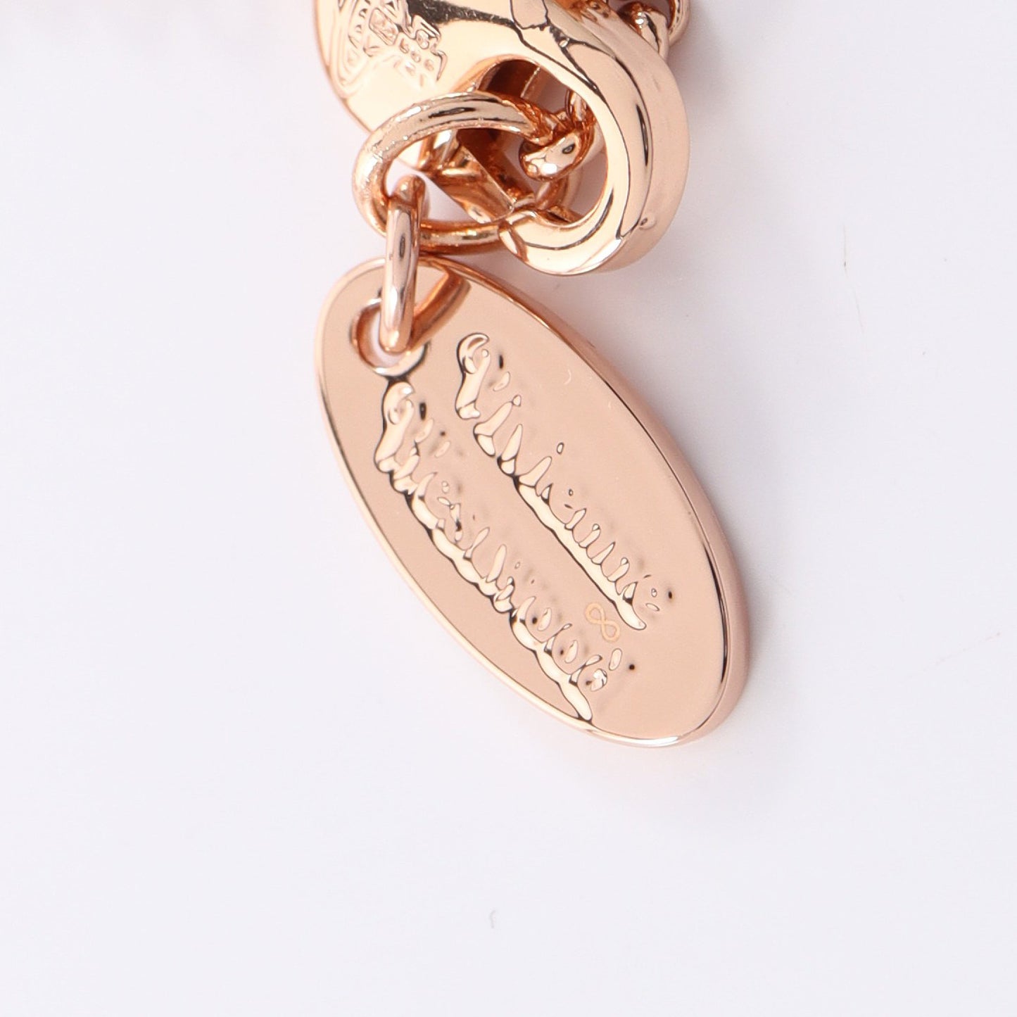 NEW PETITE ORB PENDANT ネックレス GP クリスタル ラインストーン ピンクゴールド クリア マルチカラー ヴィヴィアンウエストウッド
