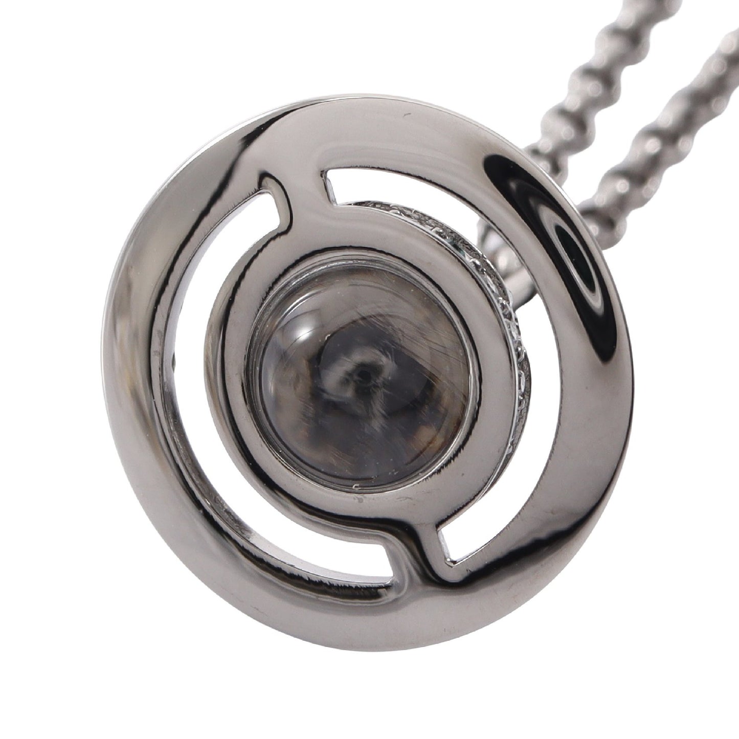NEW PETITE ORB PENDANT ネックレス クリスタル ラインストーン シルバー クリア マルチカラー ヴィヴィアンウエストウッド