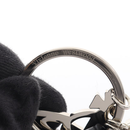 I LOVE ORB KEYRING キーホルダー バッグチャーム フェイクレザー シルバー ブラック レッド ヴィヴィアンウエストウッド
