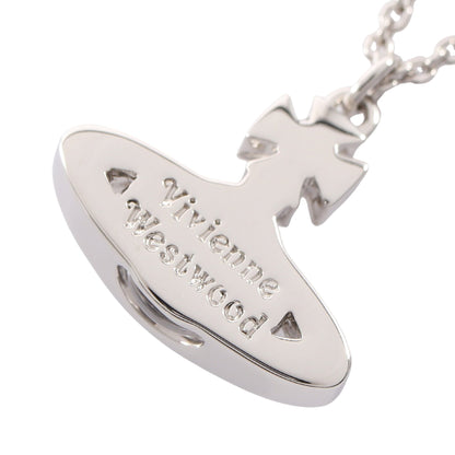 PINA SMALL BAS RELIEF PENDANT ネックレス クリスタル ラインストーン シルバー クリア ヴィヴィアンウエストウッド