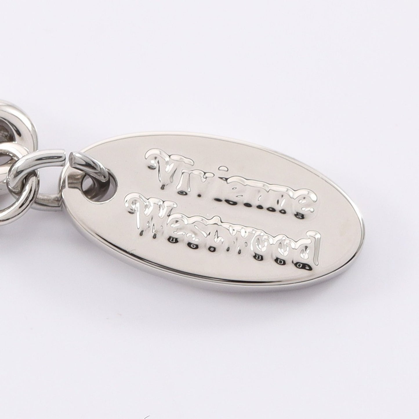SIMONETTA BAS RELIEF PENDANT ネックレス フェイクパール シルバー ホワイト ヴィヴィアンウエストウッド