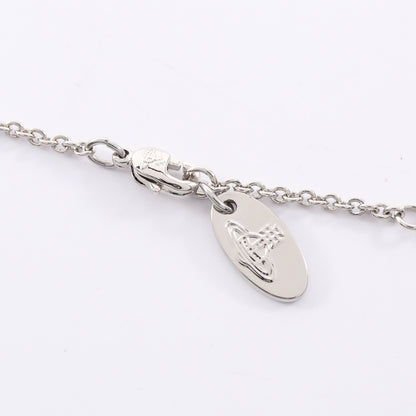 SIMONETTA BAS RELIEF PENDANT ネックレス フェイクパール シルバー ホワイト ヴィヴィアンウエストウッド