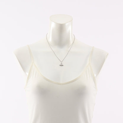 SIMONETTA BAS RELIEF PENDANT ネックレス フェイクパール シルバー ホワイト ヴィヴィアンウエストウッド