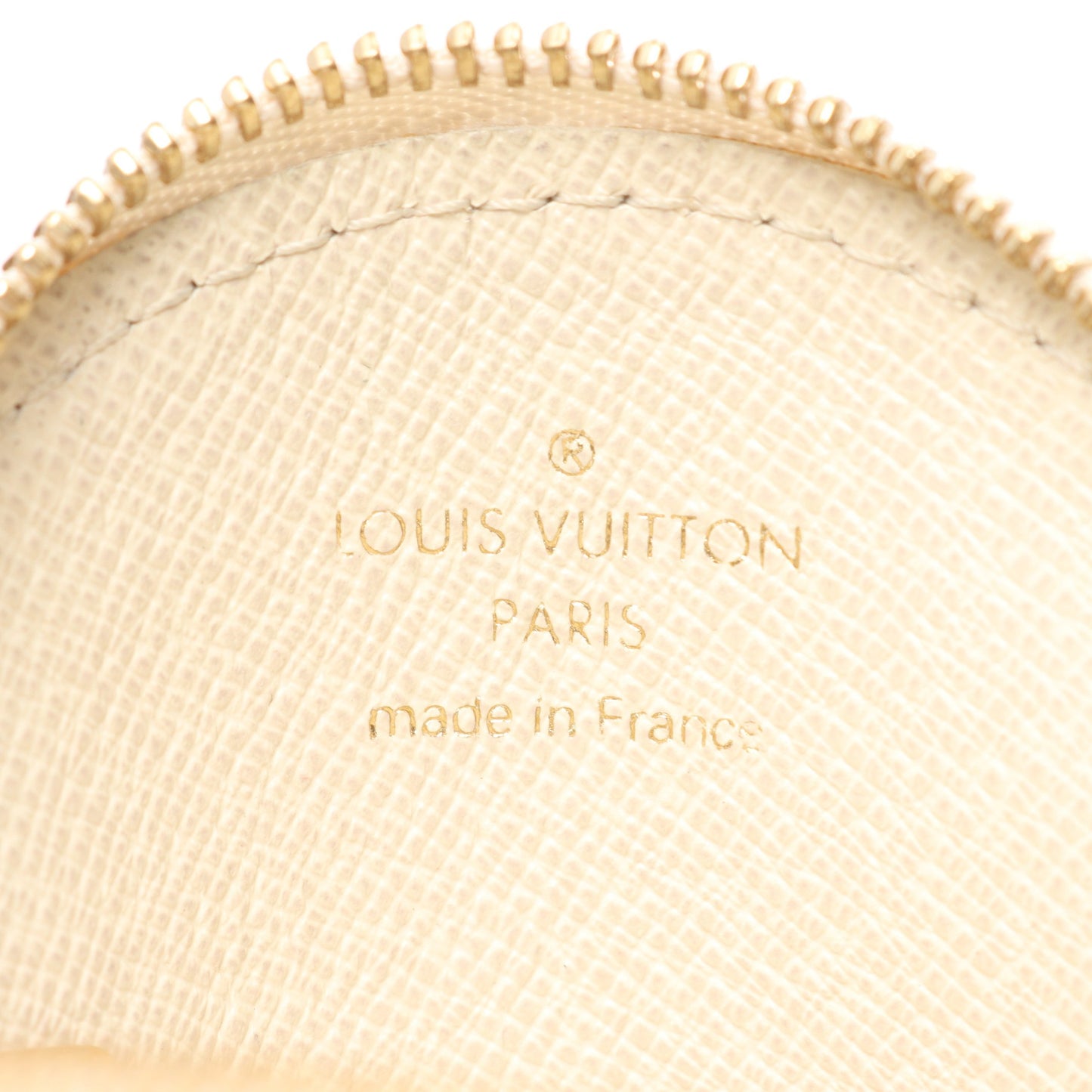 ポルトモネロン モノグラムミニランクロワゼット キーリング付き コインケース キャンバス レザー オフホワイト マルチカラー ルイヴィトン