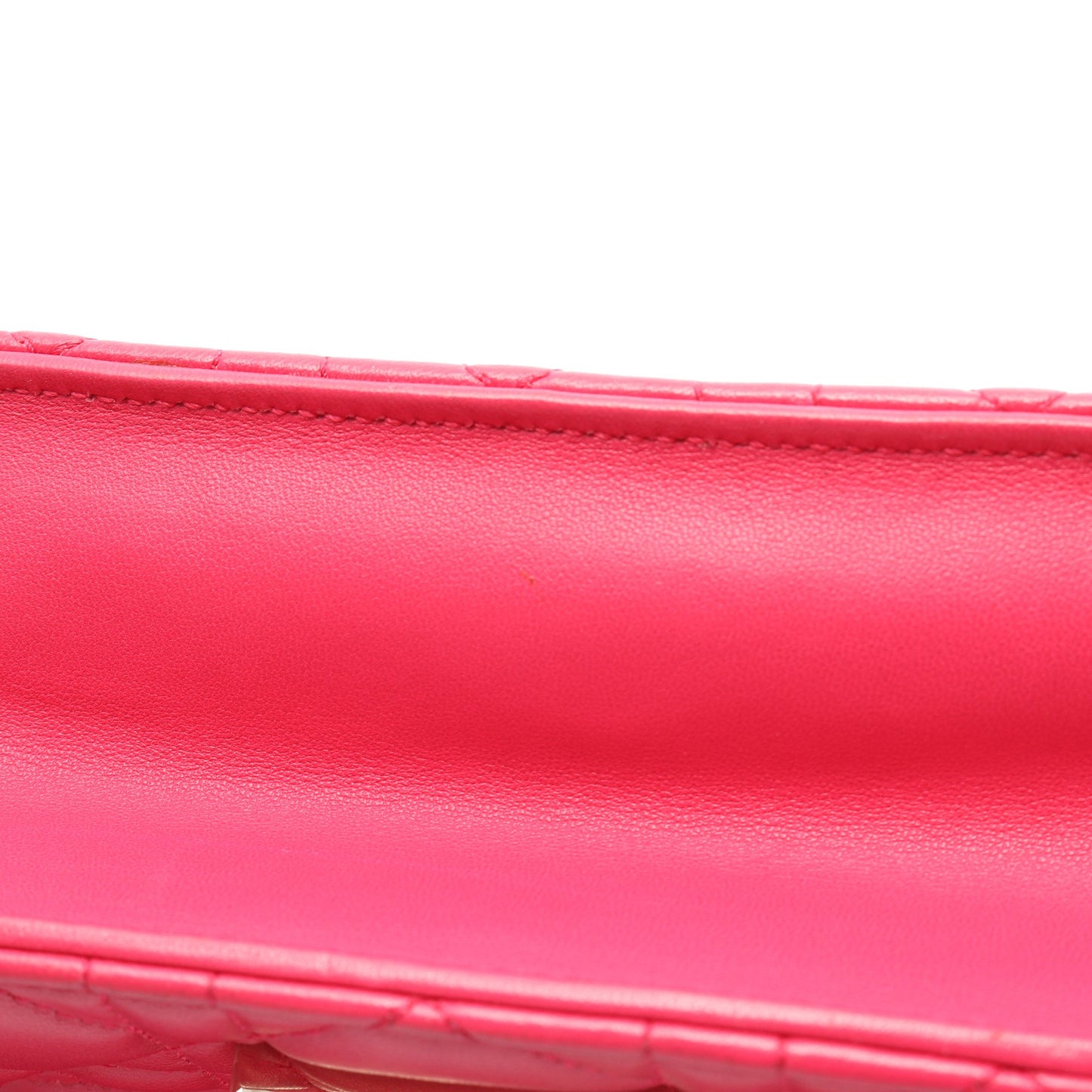 MISS DIOR チェーンウォレット レザー ピンクパープル クリスチャンディオール