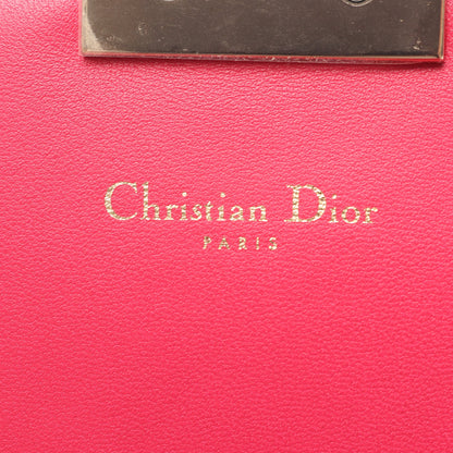 MISS DIOR チェーンウォレット レザー ピンクパープル クリスチャンディオール