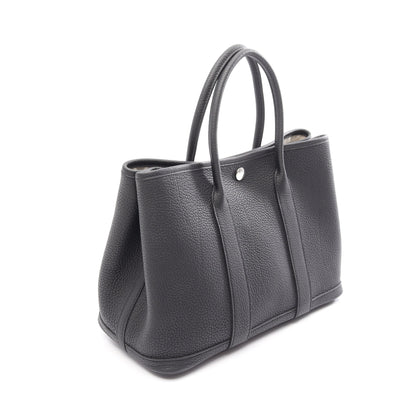 ガーデンパーティTPM ハンドバッグ トートバッグ ネゴンダ ブラック シルバー金具 G刻印 エルメス バッグ HERMES