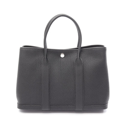 ガーデンパーティTPM ハンドバッグ トートバッグ ネゴンダ ブラック シルバー金具 G刻印 エルメス バッグ HERMES