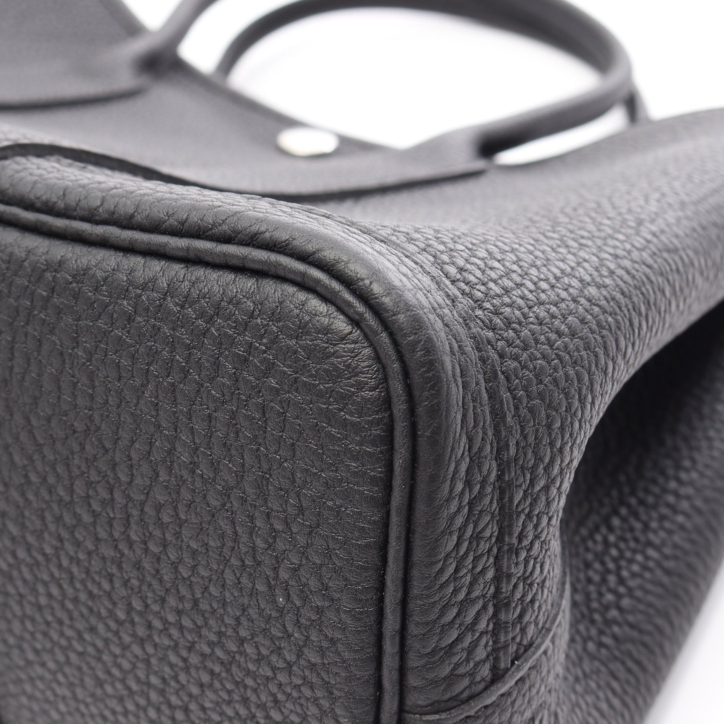 ガーデンパーティTPM ハンドバッグ トートバッグ ネゴンダ ブラック シルバー金具 G刻印 エルメス バッグ HERMES