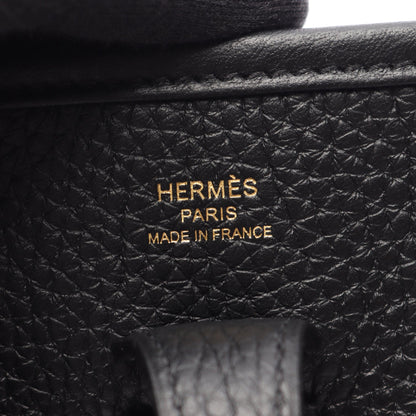エヴリン23 ショルダーバッグ トリヨンクレマンス ブラック ゴールド金具 G刻印 エルメス バッグ HERMES