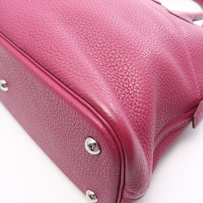 ボリード31 トスカ 2WAY ハンドバッグ トリヨンクレマンス パープル シルバー金具 □O刻印 エルメス