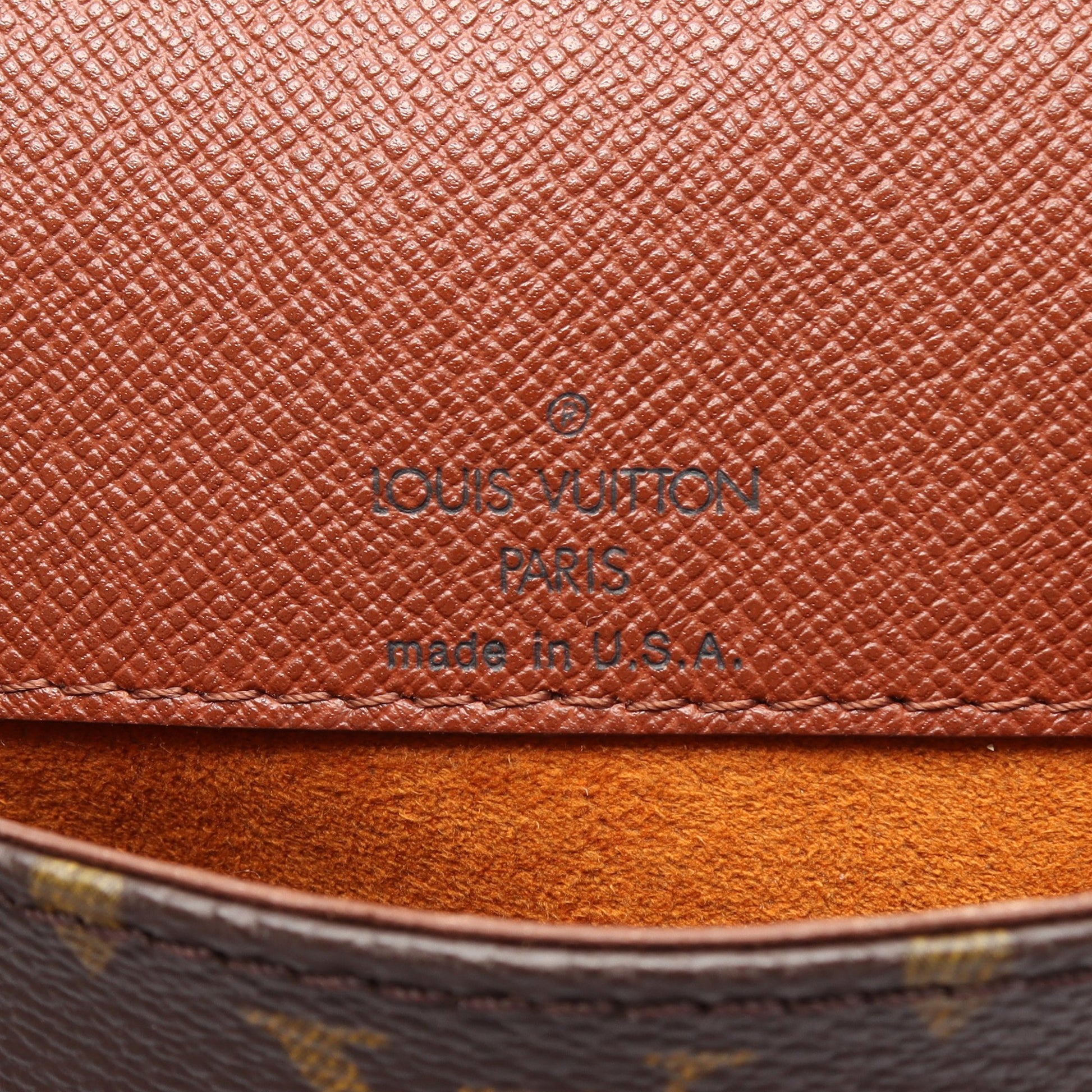 ミュゼットタンゴ ショートストラップ モノグラム ショルダーバッグ PVC レザー ブラウン ルイヴィトン バッグ LOUIS VUITTON