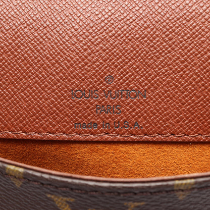 ミュゼットタンゴ ショートストラップ モノグラム ショルダーバッグ PVC レザー ブラウン ルイヴィトン バッグ LOUIS VUITTON