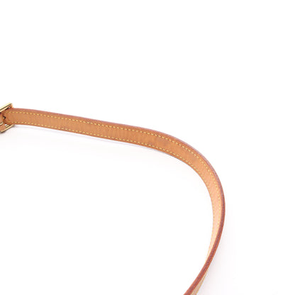 ミュゼットタンゴ ショートストラップ モノグラム ショルダーバッグ PVC レザー ブラウン ルイヴィトン バッグ LOUIS VUITTON