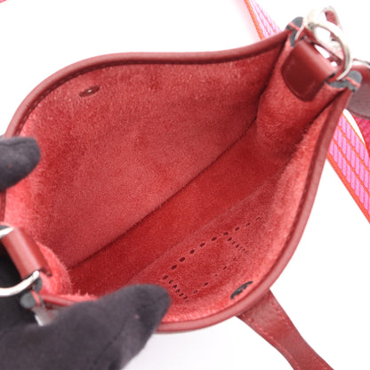 エヴリンTPM アマゾン ルージュアッシュ ショルダーバッグ トリヨンクレマンス ボルドー シルバー金具 W刻印 エルメス