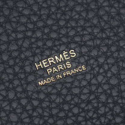 ピコタンロックPM グリミスティ ハンドバッグ トリヨンクレマンス グレー ゴールド金具 G刻印 エルメス バッグ HERMES