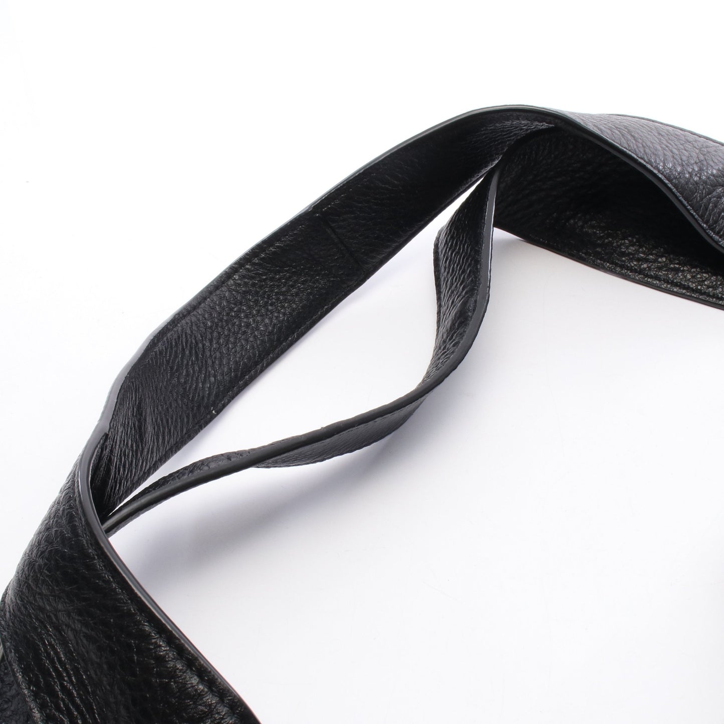 LE 5 A 7 BEA ショルダーバッグ トートバッグ レザー ブラック サンローランパリ バッグ SAINT LAURENT PARIS