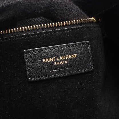 LE 5 A 7 BEA ショルダーバッグ トートバッグ レザー ブラック サンローランパリ バッグ SAINT LAURENT PARIS