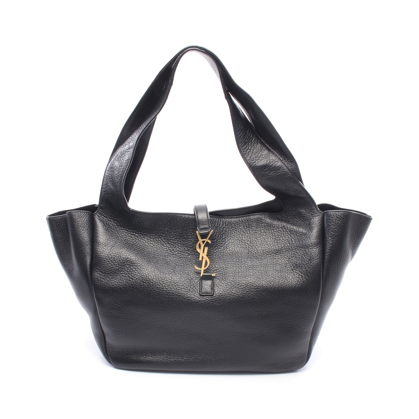 LE 5 A 7 BEA ショルダーバッグ トートバッグ レザー ブラック サンローランパリ バッグ SAINT LAURENT PARIS