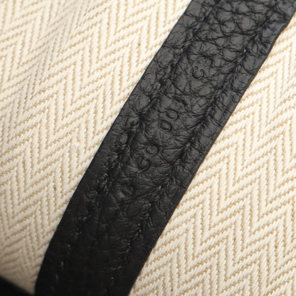 ガーデンパーティTPM ハンドバッグ トートバッグ ネゴンダ ブラック シルバー金具 G刻印 エルメス
