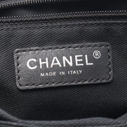 マトラッセ ココマーク チェーンショルダーバッグ キャビアスキン シルバー シルバー金具 シャネル バッグ CHANEL