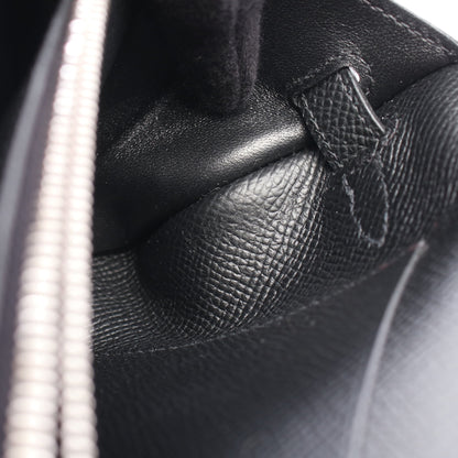 ケリートゥーゴー ショルダーウォレット ヴォーエプソン ブラック シルバー金具 W刻印 エルメス バッグ HERMES