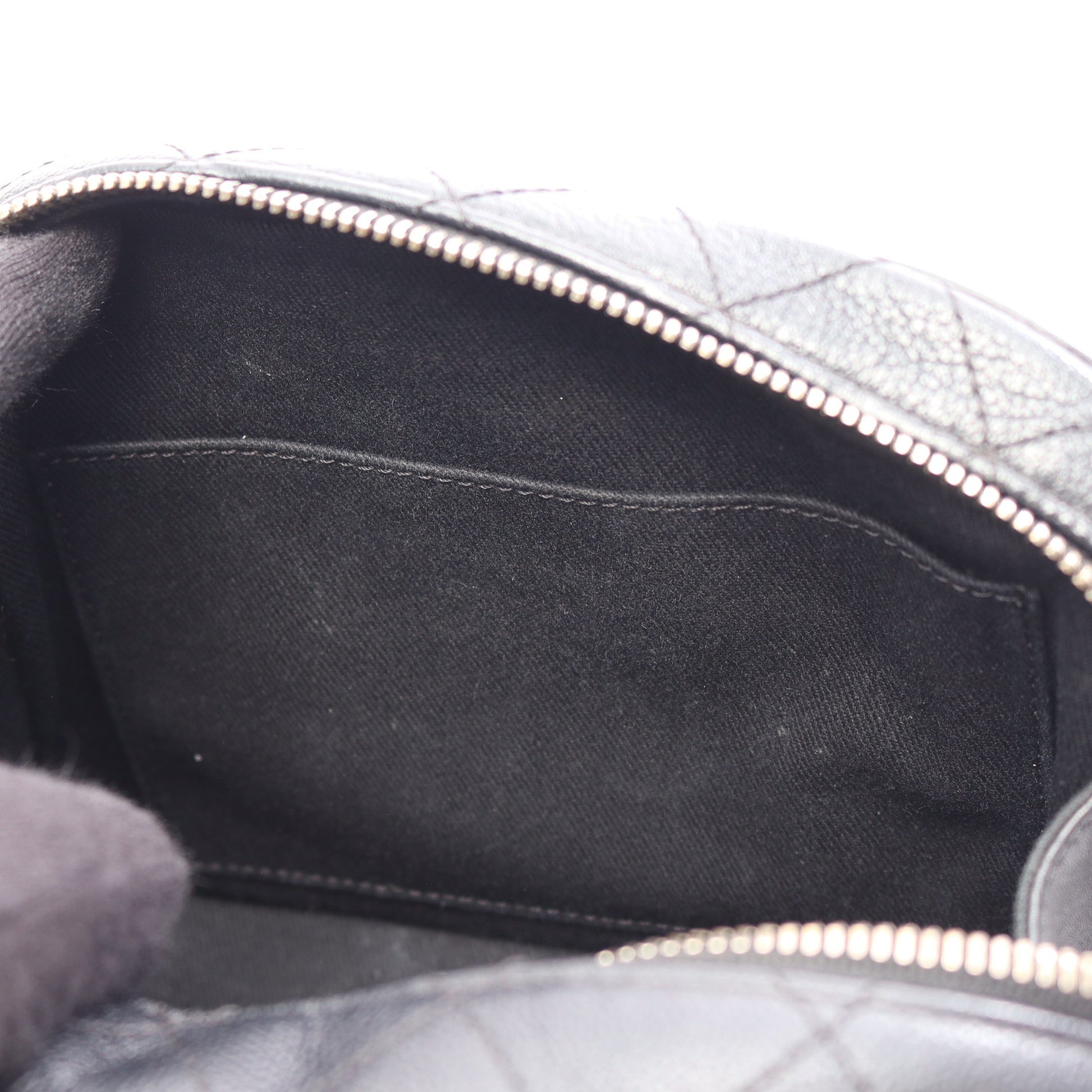 マトラッセ バニティバッグ 2WAY チェーンショルダーバッグ レザー ブラック ゴールド金具 シャネル バッグ CHANEL