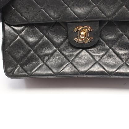ミニマトラッセ20 チェーンショルダーバッグ ラムスキン ブラック ゴールド金具 シャネル バッグ CHANEL