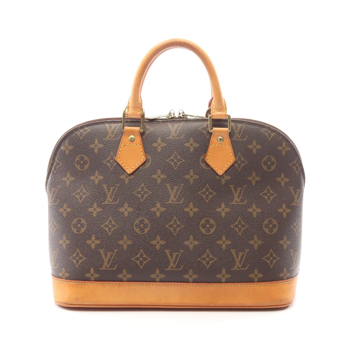 アルマPM モノグラム ハンドバッグ PVC レザー ブラウン ルイヴィトン バッグ LOUIS VUITTON