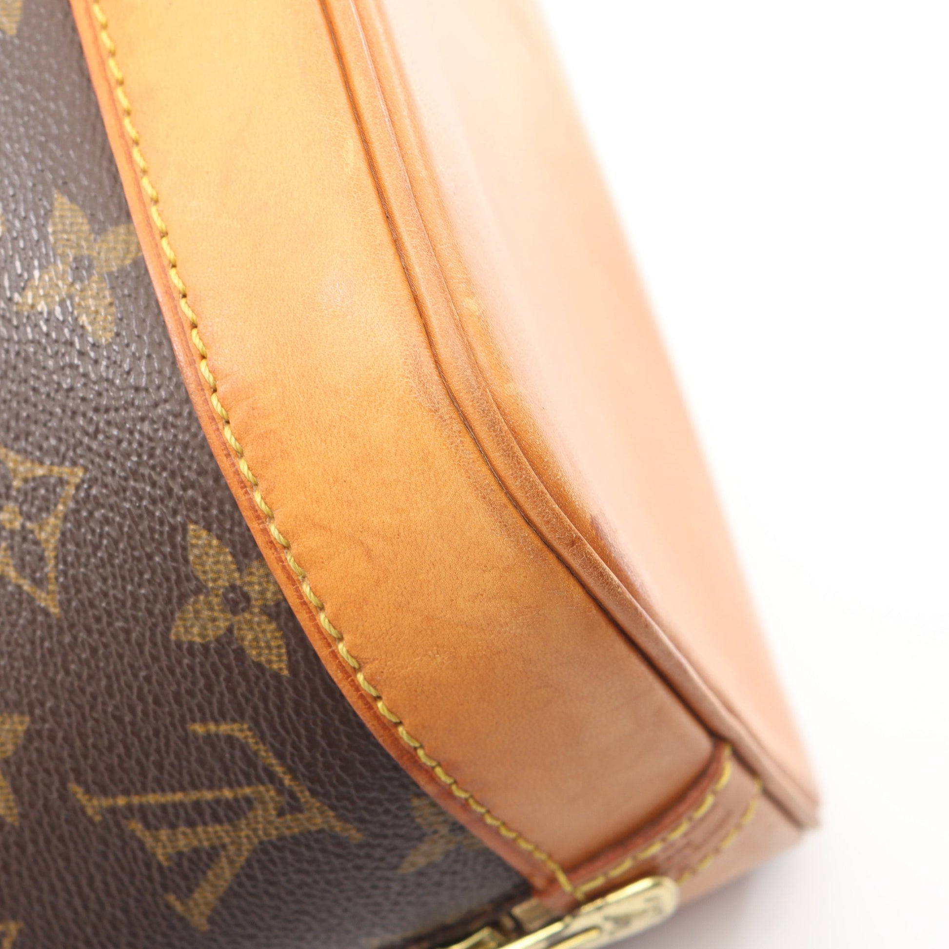 アルマPM モノグラム ハンドバッグ PVC レザー ブラウン ルイヴィトン バッグ LOUIS VUITTON