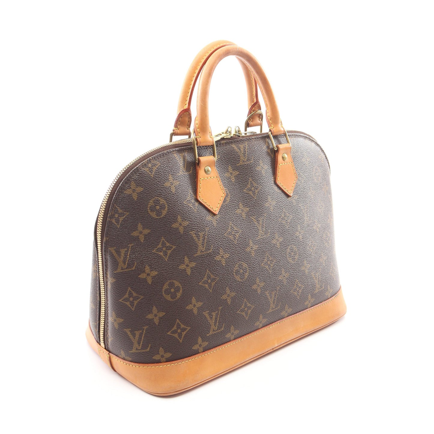 アルマPM モノグラム ハンドバッグ PVC レザー ブラウン ルイヴィトン バッグ LOUIS VUITTON