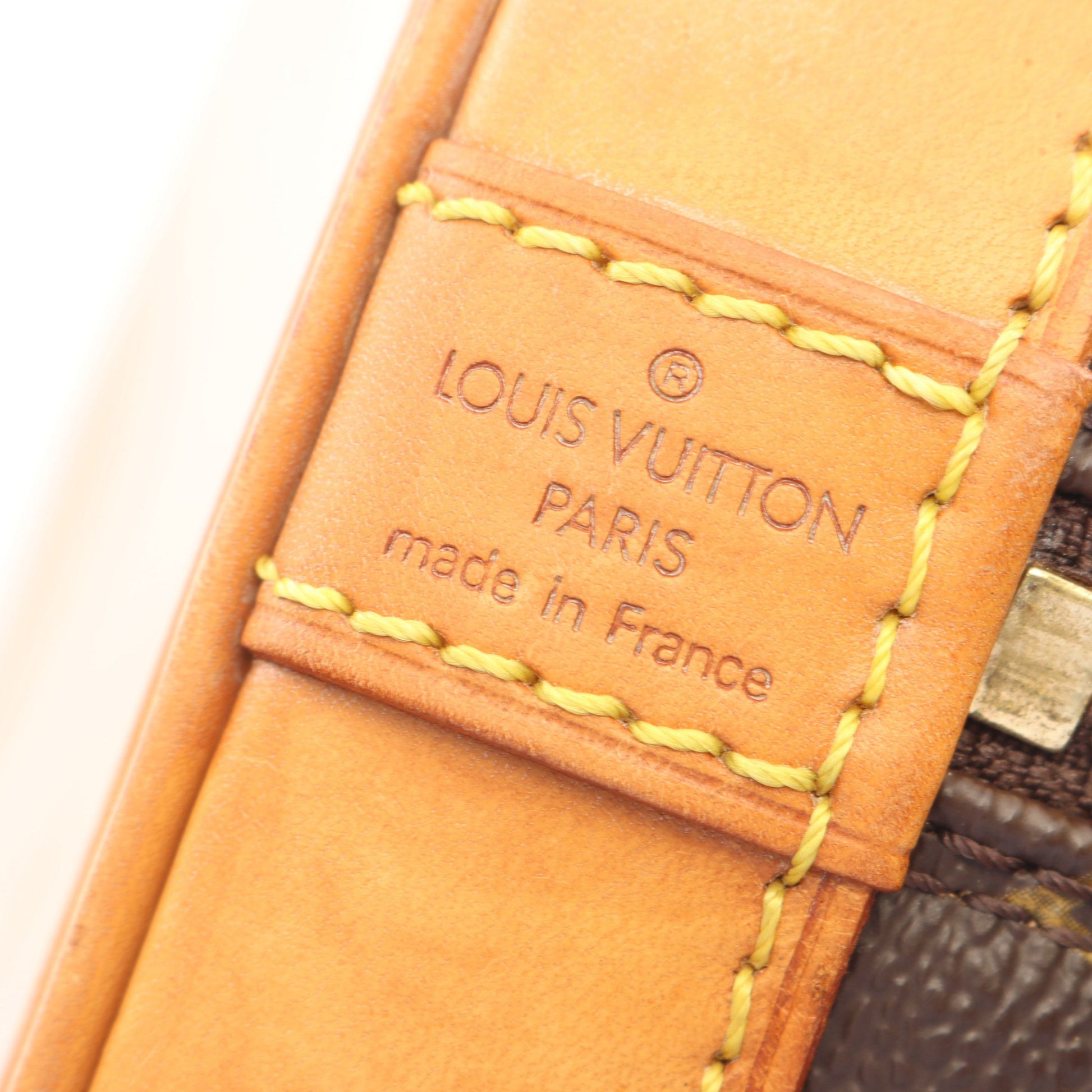 アルマPM モノグラム ハンドバッグ PVC レザー ブラウン ルイヴィトン バッグ LOUIS VUITTON