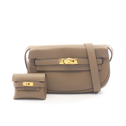 ケリームーヴ ベージュマルファ ショルダーバッグ ヴォースイフト グレーベージュ ゴールド金具 B刻印 エルメス バッグ HERMES