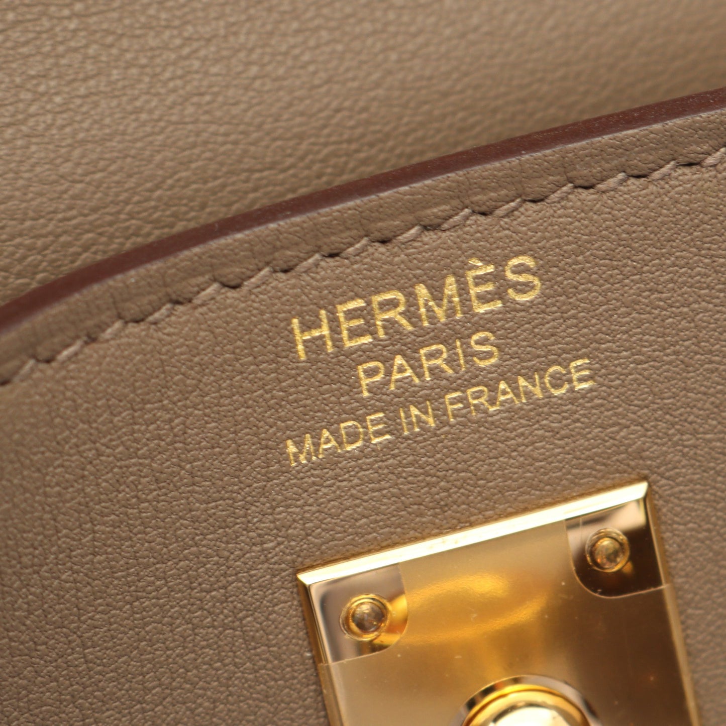 ケリームーヴ ベージュマルファ ショルダーバッグ ヴォースイフト グレーベージュ ゴールド金具 B刻印 エルメス バッグ HERMES