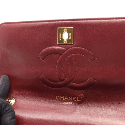 マドモアゼル チェーンショルダーバッグ ラムスキン ブラック ゴールド金具 シャネル バッグ CHANEL