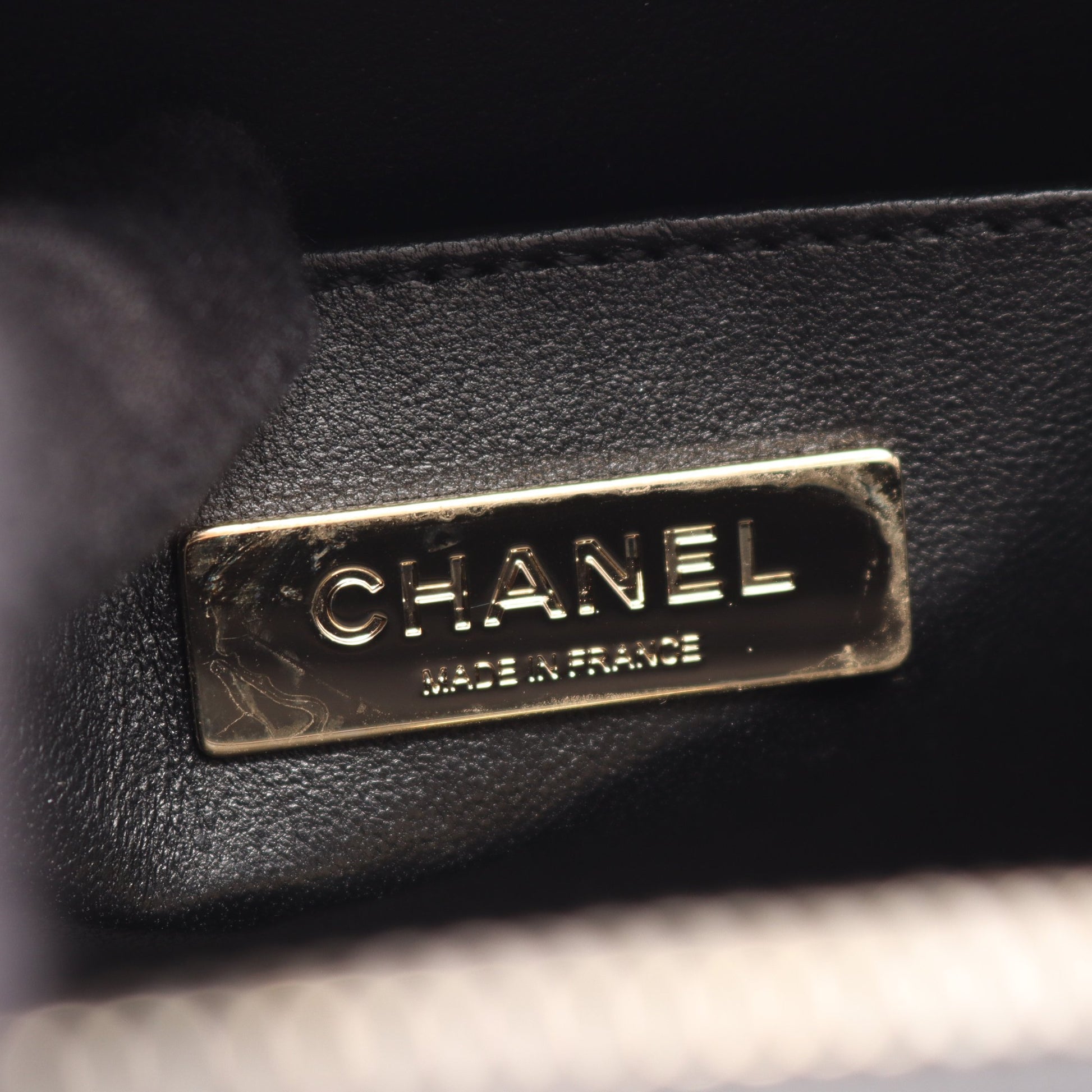 ヴァニティケース マトラッセ 2WAY チェーンショルダーバッグ レザー ブラック ゴールド金具 シャネル バッグ CHANEL