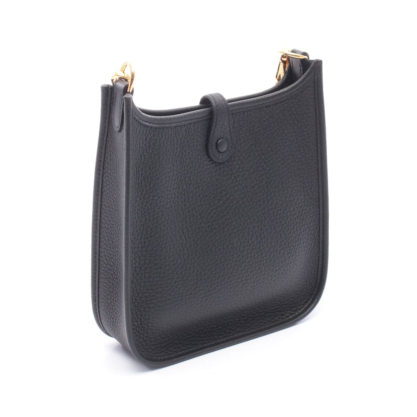 エヴリンTPM ショルダーバッグ トリヨンクレマンス ブラック ゴールド金具 W刻印 エルメス バッグ HERMES