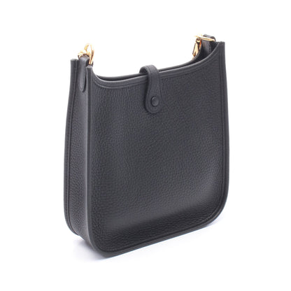 エヴリンTPM ショルダーバッグ トリヨンクレマンス ブラック ゴールド金具 W刻印 エルメス バッグ HERMES