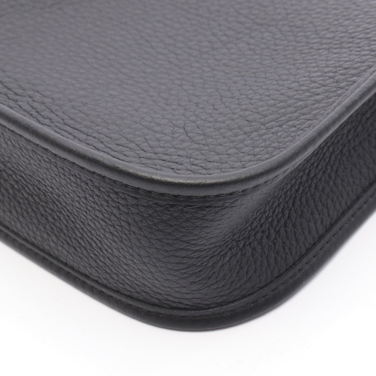 エヴリンTPM ショルダーバッグ トリヨンクレマンス ブラック ゴールド金具 W刻印 エルメス バッグ HERMES