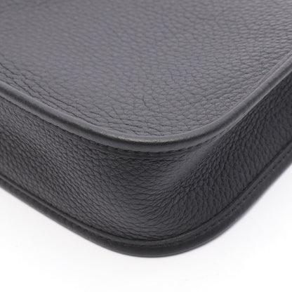 エヴリンTPM ショルダーバッグ トリヨンクレマンス ブラック ゴールド金具 W刻印 エルメス バッグ HERMES